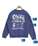 OBEY（オベイ）スウェット 紫 サイズ:S メンズ/2200685181065