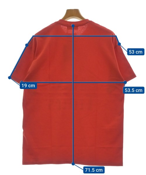 Deluxe（デラックス）Tシャツ・カットソー 赤 サイズ:L メンズ/2200489604807