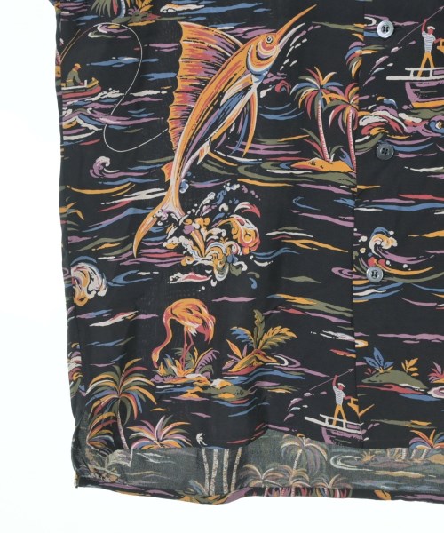 Deluxe（デラックス）カジュアルシャツ 紺 サイズ:38(M位) メンズ/2200554000138