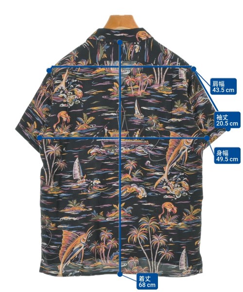 Deluxe（デラックス）カジュアルシャツ 紺 サイズ:38(M位) メンズ/2200554000138