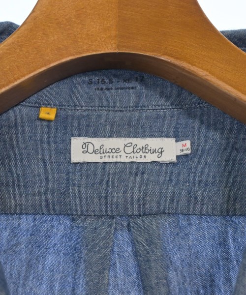 Deluxe（デラックス）カジュアルシャツ 青 サイズ:M メンズ/2200556568124