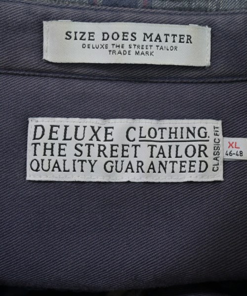 Deluxe（デラックス）カジュアルシャツ グレー サイズ:XL メンズ/2200620963077