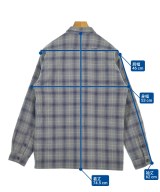 Deluxe（デラックス）カジュアルシャツ グレー サイズ:XL メンズ/2200620963077