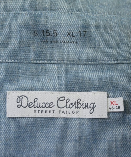 Deluxe（デラックス）カジュアルシャツ 紺 サイズ:XL メンズ/2200620963084