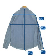 Deluxe（デラックス）カジュアルシャツ 紺 サイズ:XL メンズ/2200620963084