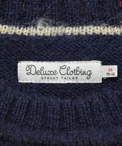 Deluxe（デラックス）ニット・セーター 紺 サイズ:M メンズ/2200620963169