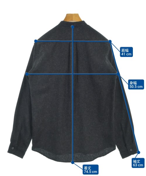 Deluxe（デラックス）カジュアルシャツ グレー サイズ:L メンズ/2200620963190