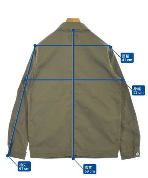 Deluxe（デラックス）ミリタリーブルゾン カーキ サイズ:M メンズ/2200620963206