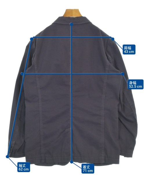 Deluxe（デラックス）カジュアルジャケット グレー サイズ:L メンズ/2200620963213