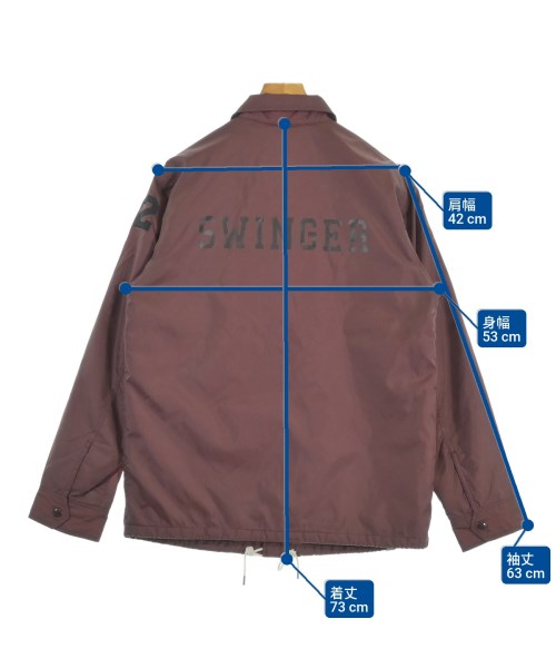 Deluxe（デラックス）ブルゾン 茶 サイズ:L メンズ/2200620963220