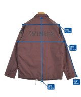 Deluxe（デラックス）ブルゾン 茶 サイズ:L メンズ/2200620963220