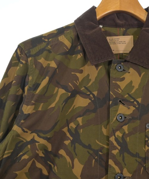 Deluxe（デラックス）ミリタリーブルゾン 茶 サイズ:L メンズ/2200620963305