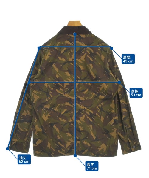 Deluxe（デラックス）ミリタリーブルゾン 茶 サイズ:L メンズ/2200620963305