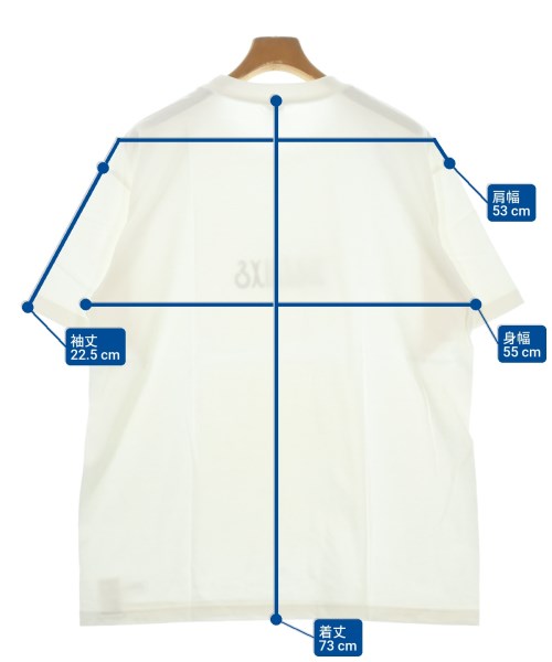 Deluxe（デラックス）Tシャツ・カットソー 白 サイズ:XL メンズ/2200620963374