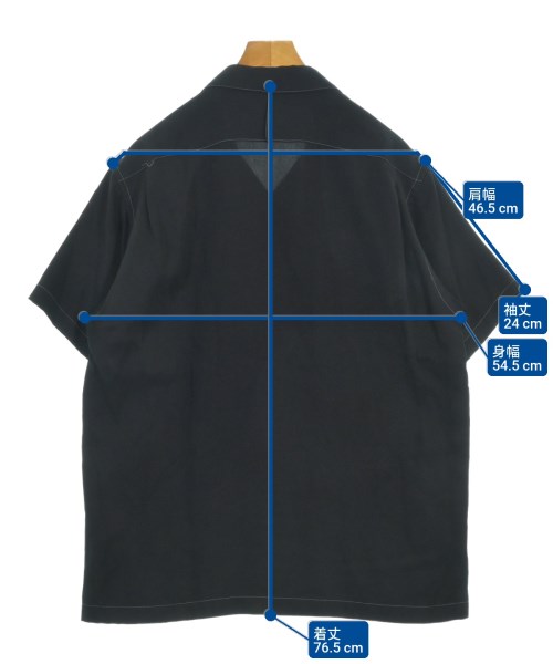 Deluxe（デラックス）カジュアルシャツ 黒 サイズ:XL メンズ/2200620963404