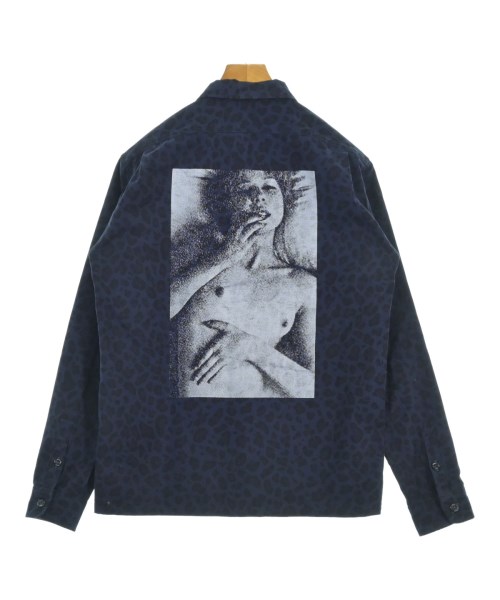 Deluxe（デラックス）カジュアルシャツ 紺 サイズ:L メンズ/2200620963411