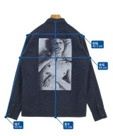 Deluxe（デラックス）カジュアルシャツ 紺 サイズ:L メンズ/2200620963411