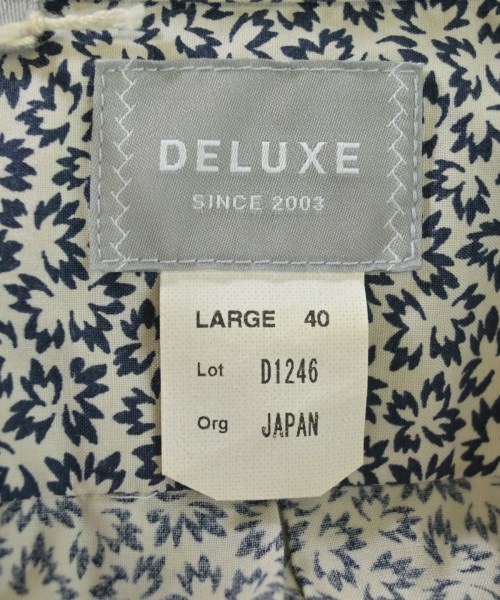 Deluxe（デラックス）カジュアルシャツ 白 サイズ:L メンズ/2200620963442