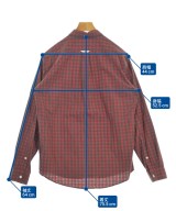 Deluxe（デラックス）カジュアルシャツ 赤 サイズ:L メンズ/2200620963459