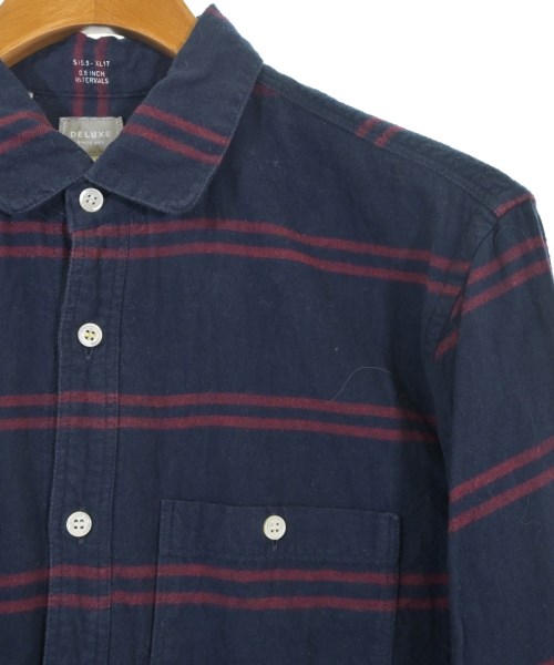 Deluxe（デラックス）カジュアルシャツ 紺 サイズ:L メンズ/2200620963466