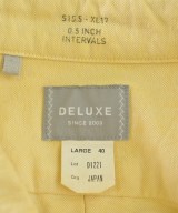 Deluxe（デラックス）カジュアルシャツ 黄 サイズ:L メンズ/2200620963473