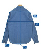 Deluxe（デラックス）カジュアルシャツ 青 サイズ:L メンズ/2200620963497