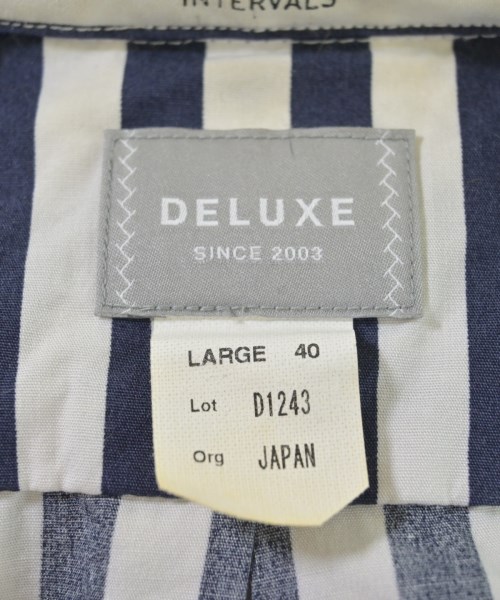 Deluxe（デラックス）カジュアルシャツ 紺 サイズ:L メンズ/2200620963527