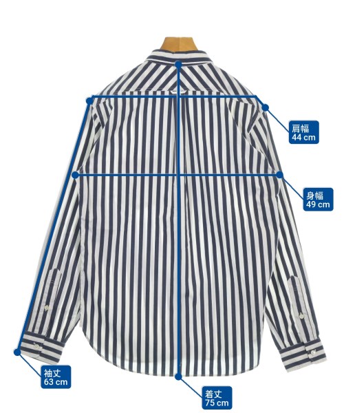 Deluxe（デラックス）カジュアルシャツ 紺 サイズ:L メンズ/2200620963527