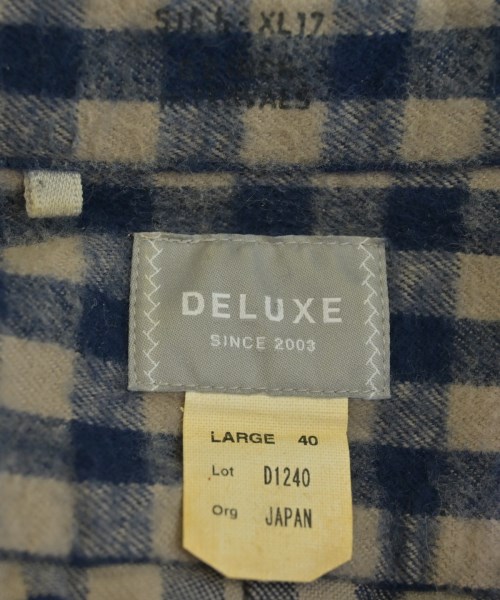 Deluxe（デラックス）カジュアルシャツ ベージュ サイズ:L メンズ/2200620963558