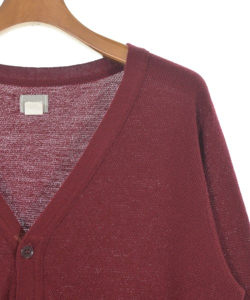 Deluxe（デラックス）カーディガン 赤 サイズ:40(L位) メンズ/2200620963565