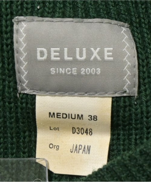 Deluxe（デラックス）ニット・セーター 緑 サイズ:M メンズ/2200620963572