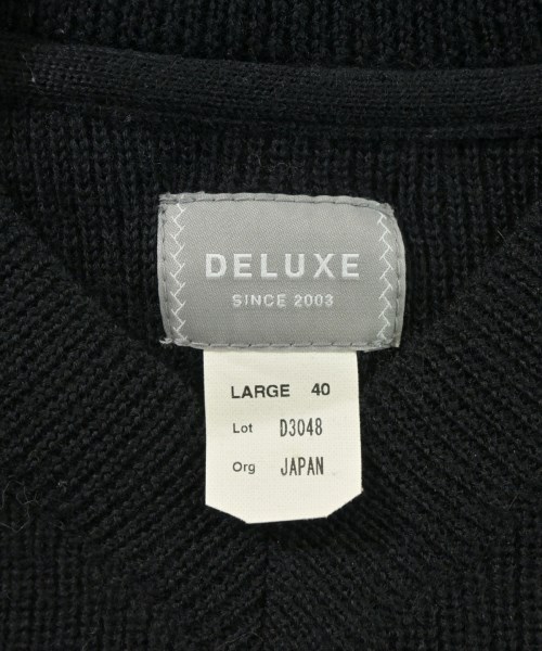 Deluxe（デラックス）ニット・セーター 黒 サイズ:40(L位) メンズ/2200620963619