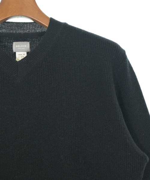 Deluxe（デラックス）ニット・セーター 黒 サイズ:40(L位) メンズ/2200620963619