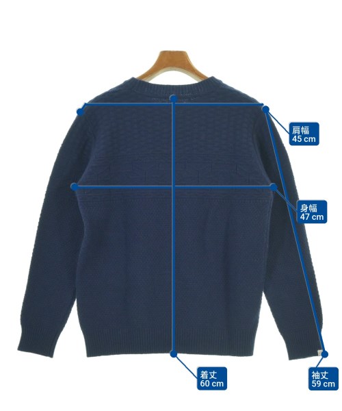 Deluxe（デラックス）ニット・セーター 紺 サイズ:L メンズ/2200635260017