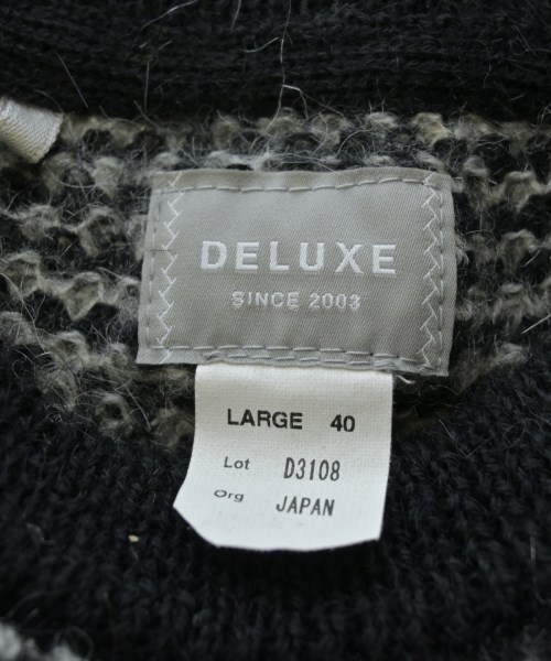 Deluxe（デラックス）ニット・セーター 黒 サイズ:40(M位) メンズ/2200625763030