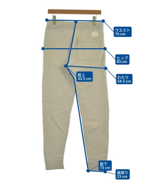 Deluxe（デラックス）スウェットパンツ グレー サイズ:S メンズ/2200625763078