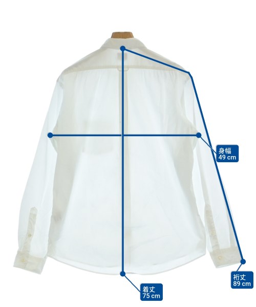 Deluxe（デラックス）カジュアルシャツ 白 サイズ:XL メンズ/2200625763139