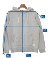 Deluxe（デラックス）パーカー グレー サイズ:38(M位) メンズ/2200625763221