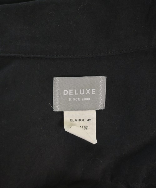 Deluxe（デラックス）カジュアルシャツ 黒 サイズ:XL メンズ/2200625763269