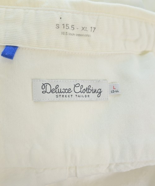 Deluxe（デラックス）カジュアルシャツ 白 サイズ:L メンズ/2200625763276