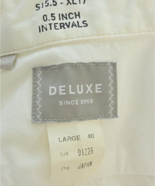 Deluxe（デラックス）カジュアルシャツ 白 サイズ:L メンズ/2200625763283