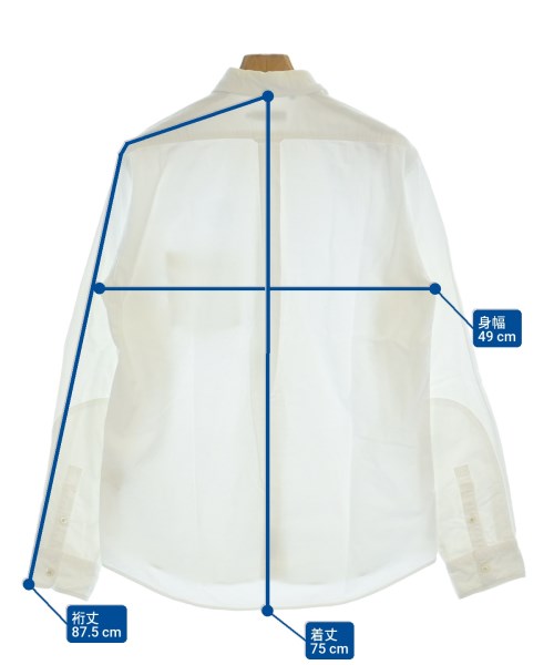 Deluxe（デラックス）カジュアルシャツ 白 サイズ:L メンズ/2200625763290