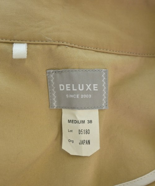 Deluxe（デラックス）ステンカラーコート ベージュ サイズ:M メンズ/2200625763351