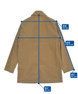 Deluxe（デラックス）ステンカラーコート 茶 サイズ:M メンズ/2200625763375