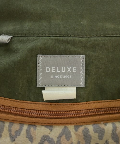 Deluxe（デラックス）ステンカラーコート カーキ サイズ:M メンズ/2200625763382