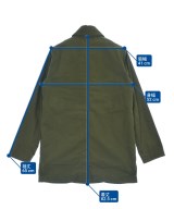 Deluxe（デラックス）ステンカラーコート カーキ サイズ:M メンズ/2200625763382