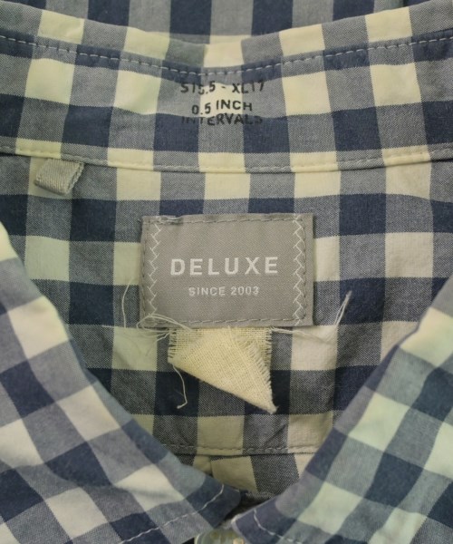 Deluxe（デラックス）カジュアルシャツ 紺 サイズ:L メンズ/2200625763436