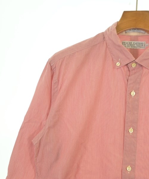 Deluxe（デラックス）カジュアルシャツ 赤 サイズ:L メンズ/2200625763474