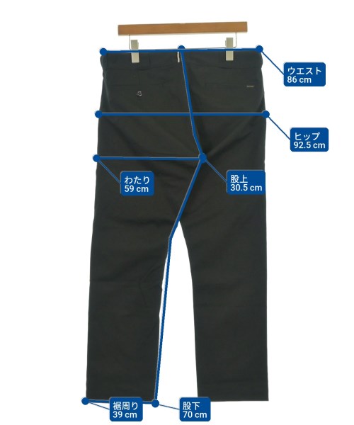 Deluxe（デラックス）チノパン 黒 サイズ:XL メンズ/2200625763733