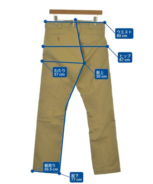 Deluxe（デラックス）チノパン カーキ サイズ:M メンズ/2200625763764